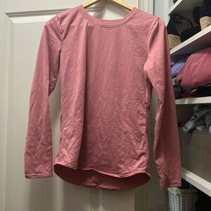 ClimateRight pink pj long sleeve top